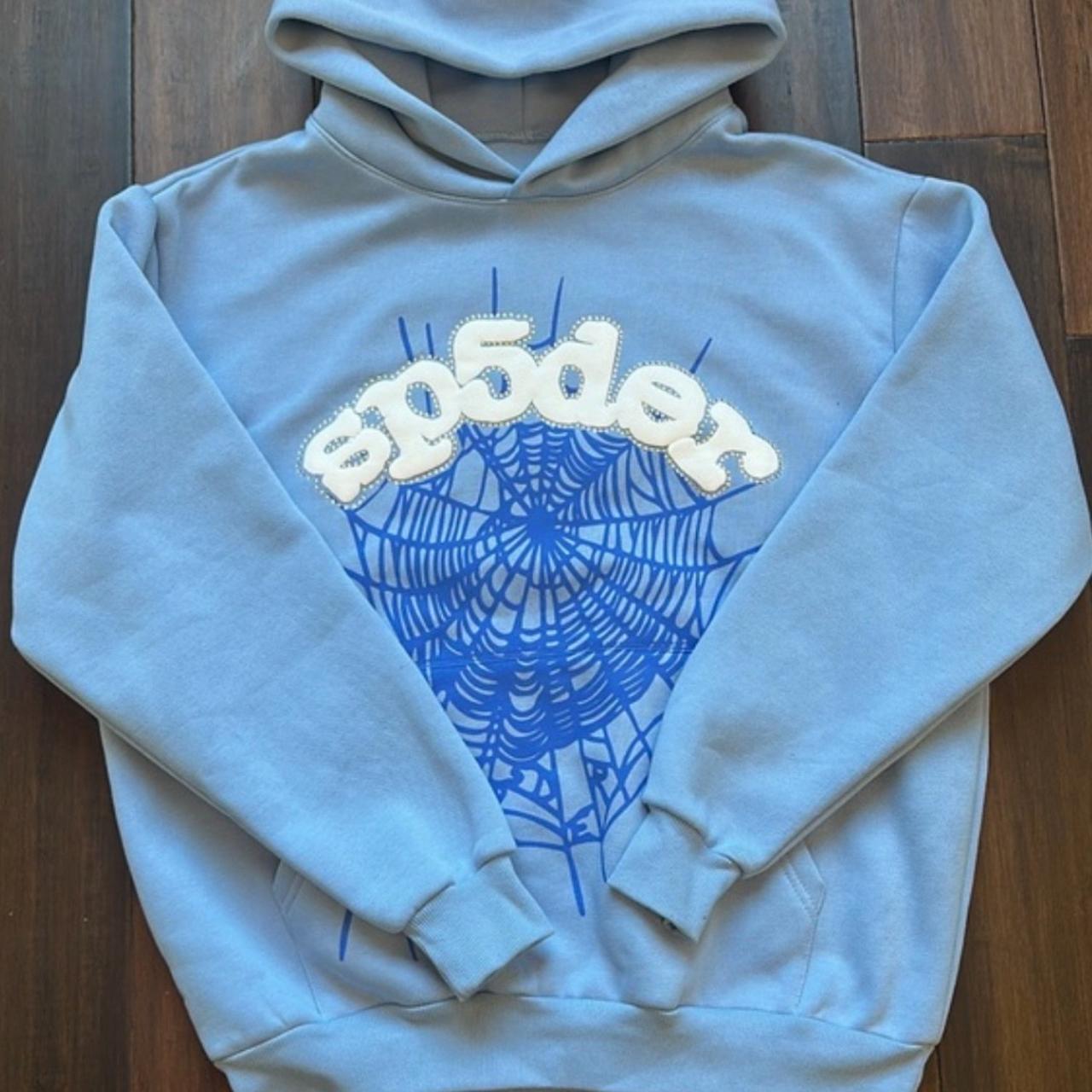 Baby Blue Spider hoodie